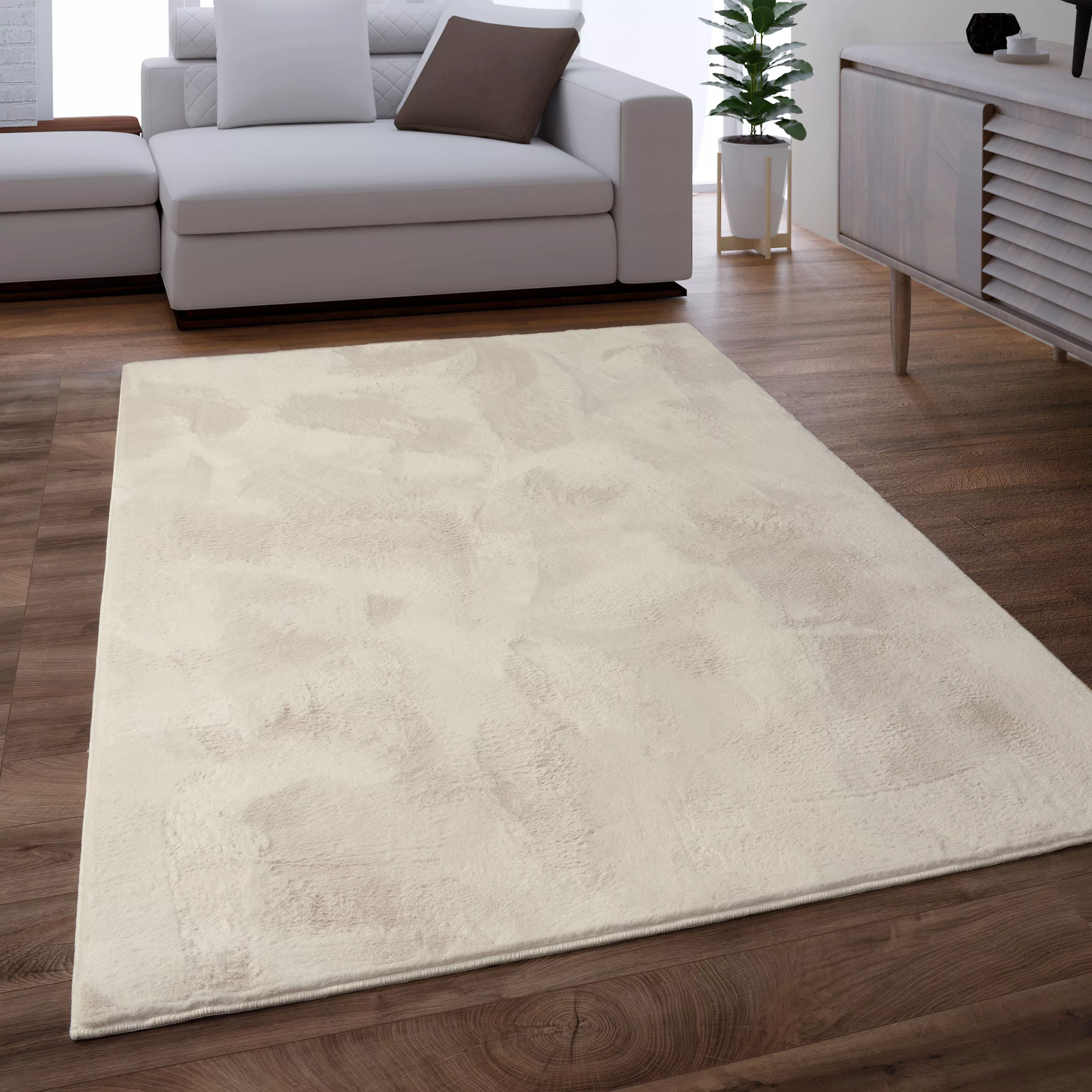 Paco Home Fellteppich »Kunstfell Soft 380«, rechteckig, 14 mm Höhe, Langflo günstig online kaufen