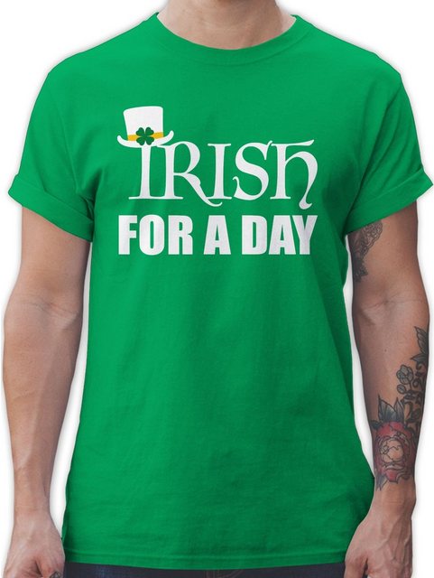 Shirtracer T-Shirt Irish for a day St. Patricks Day günstig online kaufen