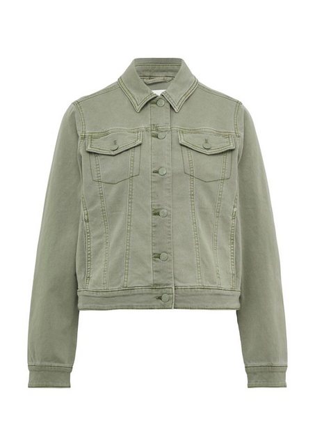 s.Oliver Jeansjacke - Jeansjacke mit seitlichen Eingrifftaschen - Modische günstig online kaufen