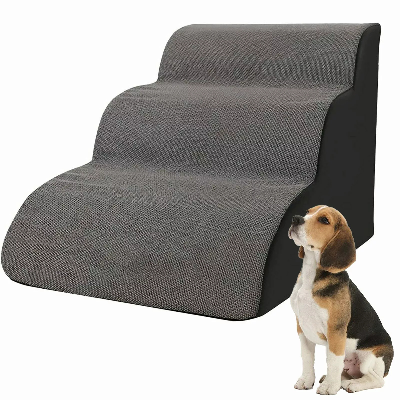 MODFU Hunderampe 3-Stufig Hundetreppe Haustiertreppe Hunde günstig online kaufen