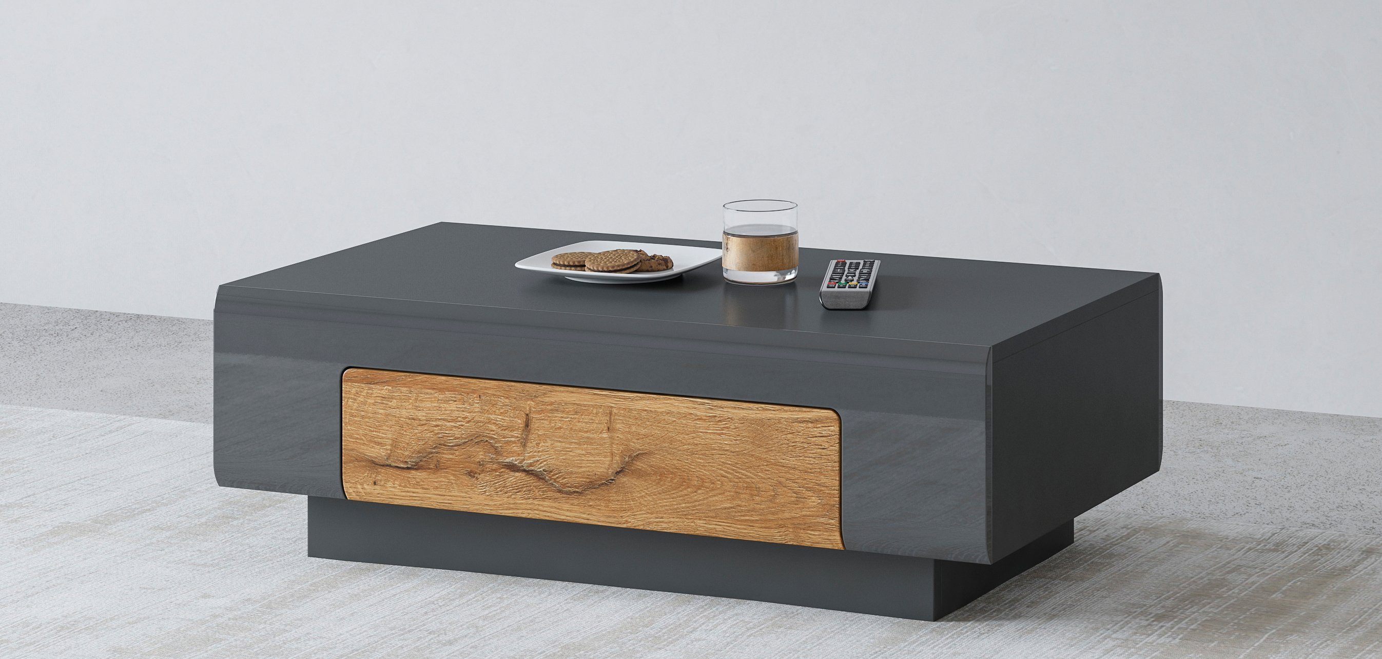 INOSIGN Couchtisch "Toledo,Breite 110cm eleganter Sofatisch mit Hochglanzel günstig online kaufen