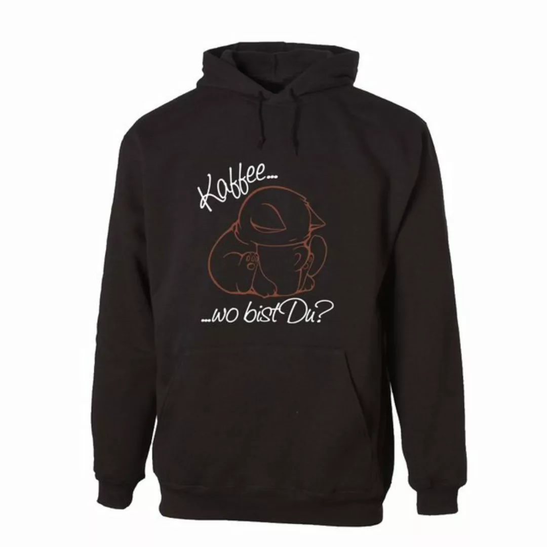 G-graphics Hoodie Kaffee... wo bist Du? Unisex, mit Frontprint, für Coffeel günstig online kaufen