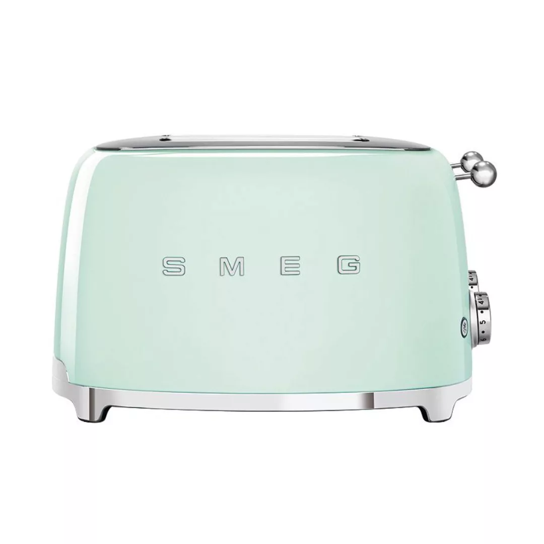 Smeg - TSF03 4-Scheiben Toaster - pastellgrün/lackiert/2x 6 Röstgradstufen/ günstig online kaufen