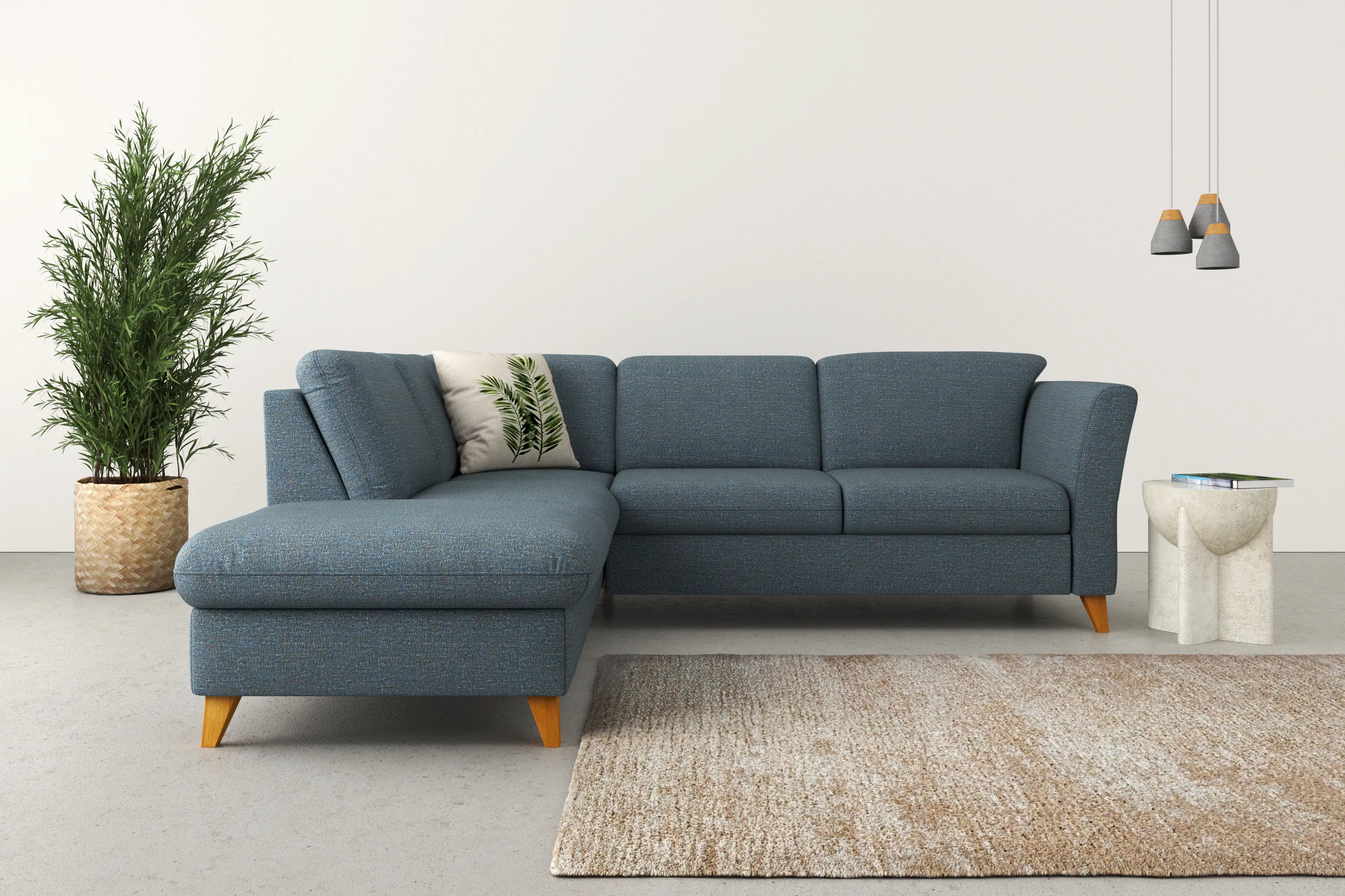 Home affaire Ecksofa "Trelleborg L-Form" günstig online kaufen