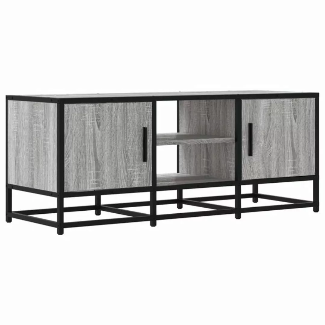 vidaXL TV-Schrank TV-Schrank Grau Sonoma 100x35x41 cm Holzwerkstoff und Met günstig online kaufen