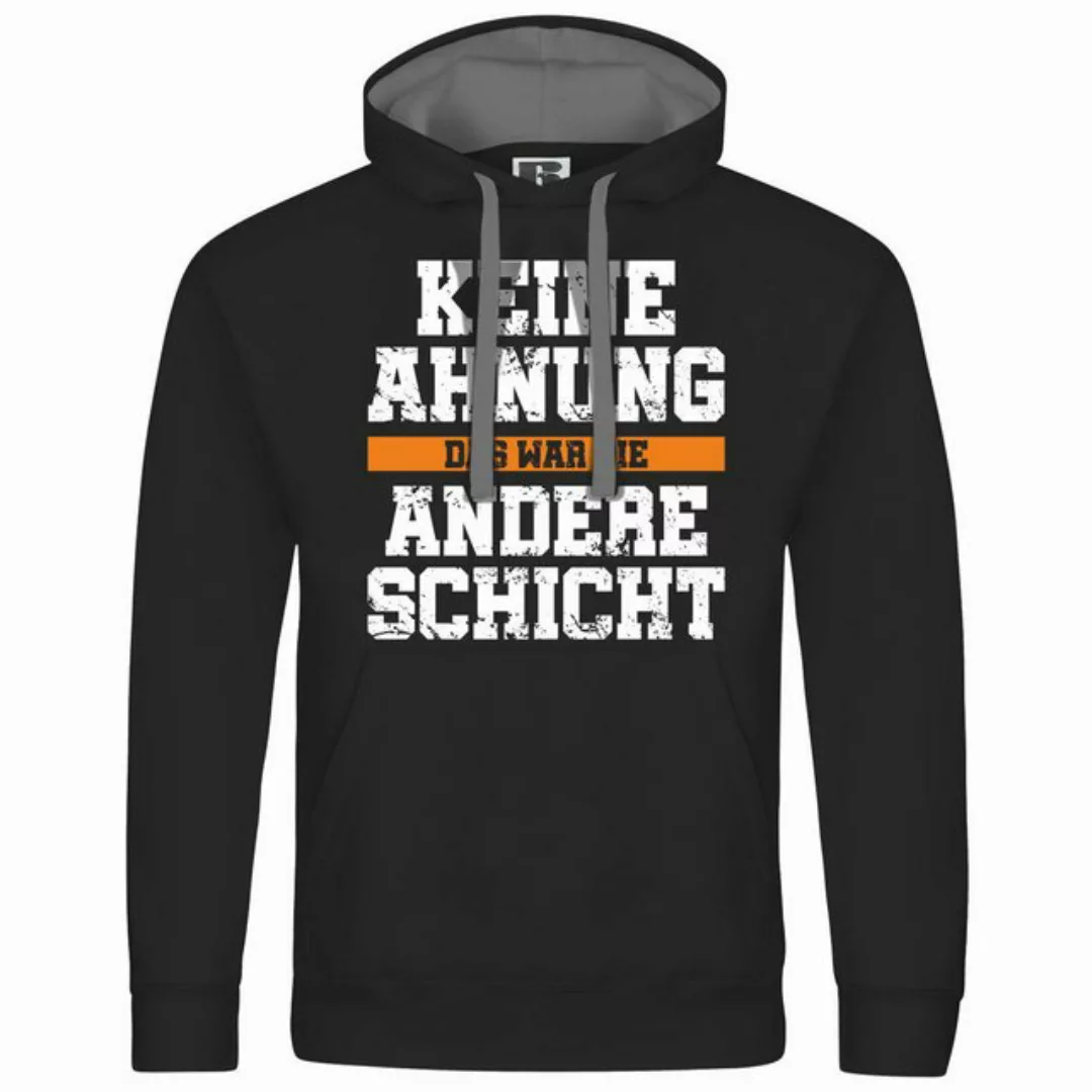 deinshirt Kapuzenpullover Herren Kapuzenpullover KEINE AHNUNG das war die a günstig online kaufen