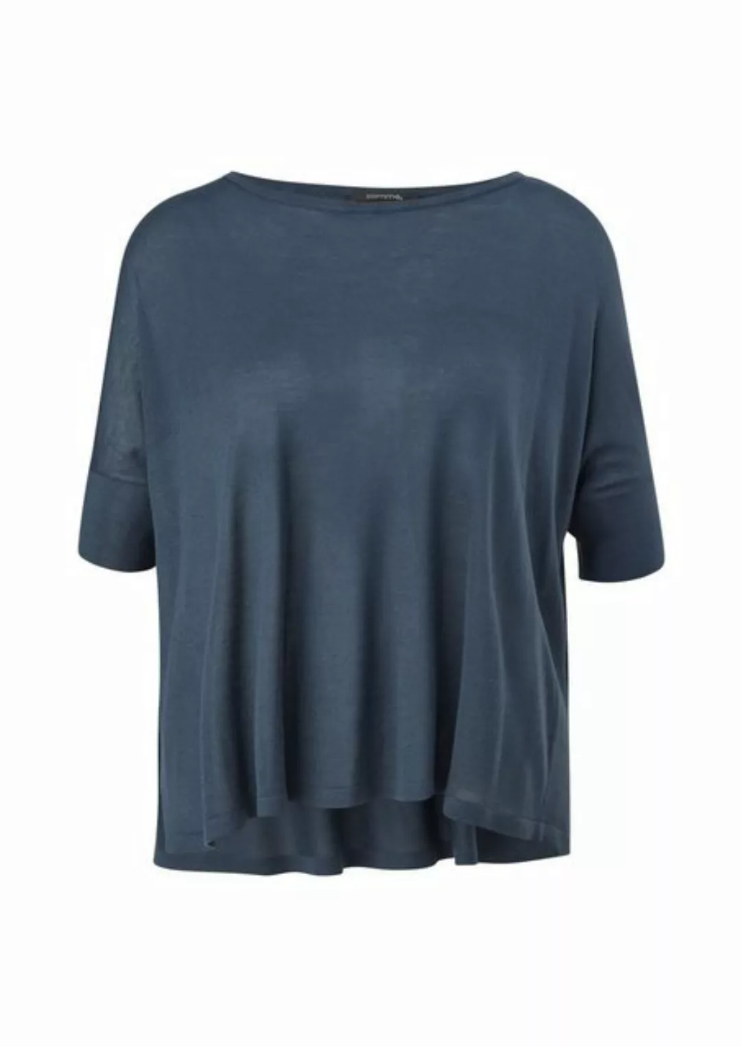 Comma Kurzarmshirt Pullover aus Feinstrick günstig online kaufen