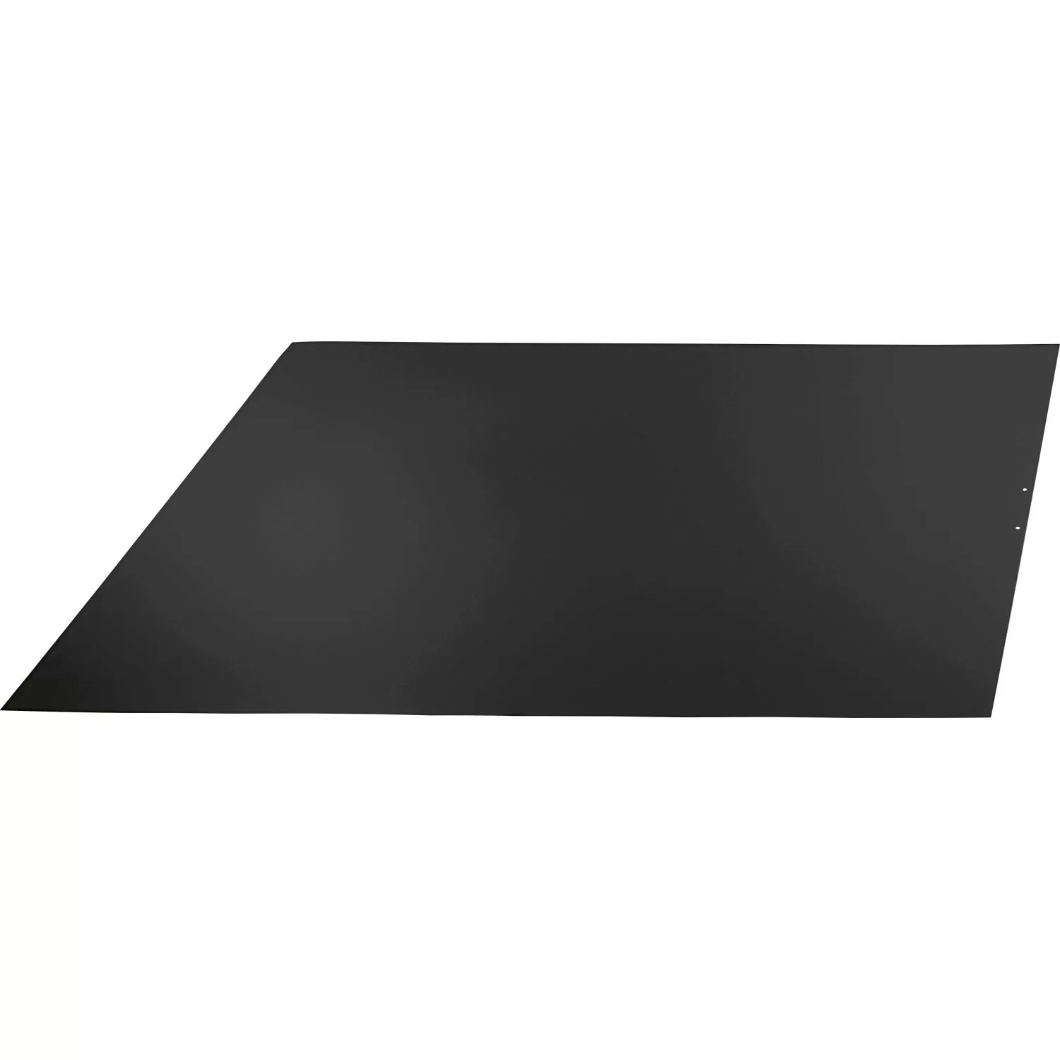 Stahlbodenplatte rechteckig 1 m x 1,2 m Schwarz günstig online kaufen