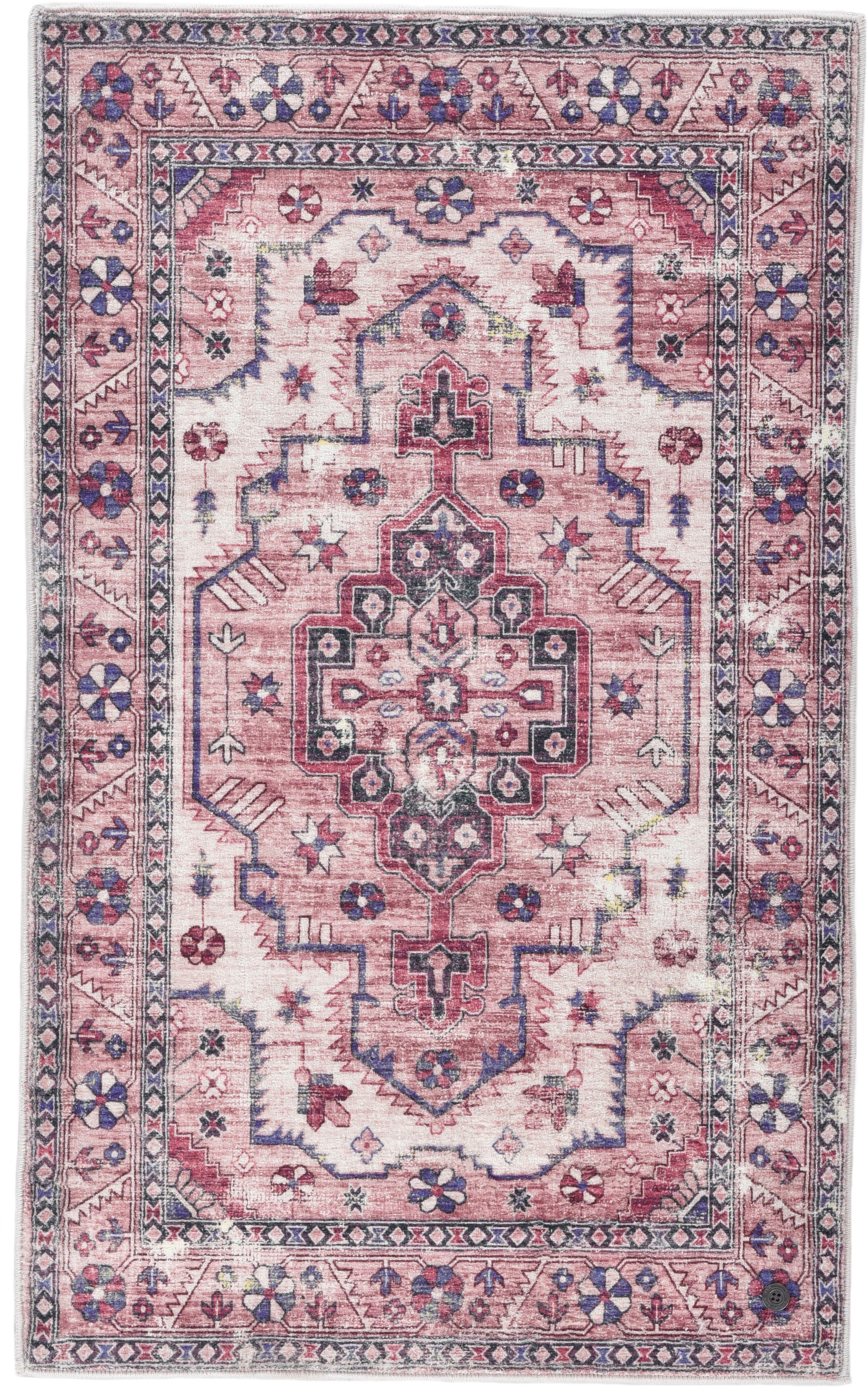 Tom Tailor Badteppich  Oriental ¦ rosa/pink ¦ Synthetik ¦ Maße (cm): B: 70 günstig online kaufen