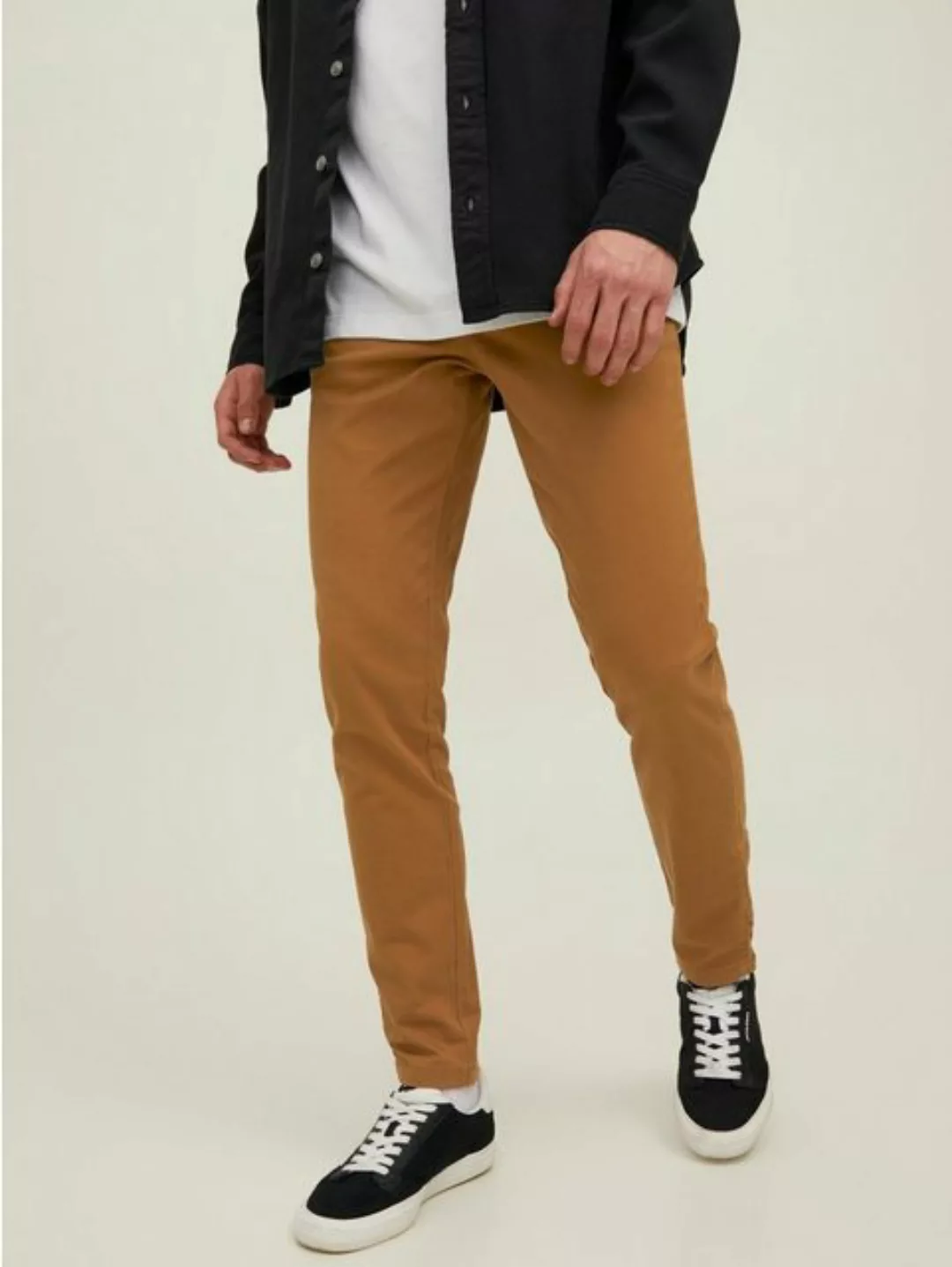 Jack & Jones Chinohose Chino Hose Stretch Pants Slim Fit JPSTMARCO JJBOWIE günstig online kaufen