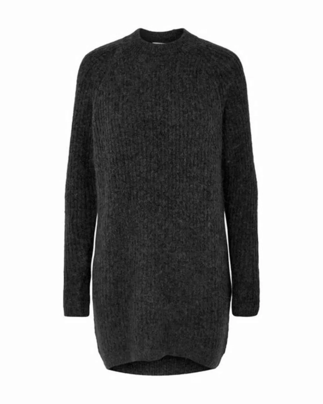 Moss Copenhagen Longpullover Ellen Rib Pullover in Unifarbe günstig online kaufen