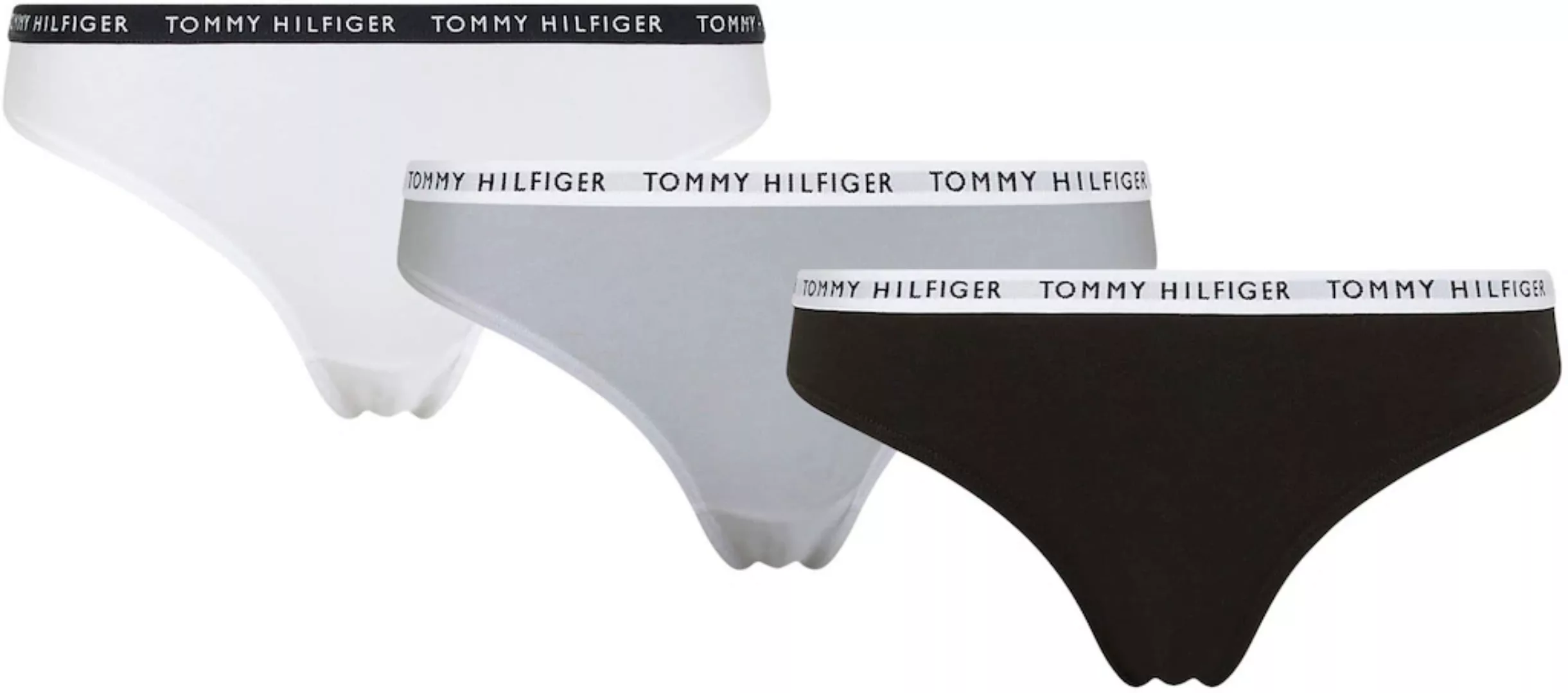 Tommy Hilfiger Underwear Bikinislip, (3 St.), mit schmalem Logobündchen günstig online kaufen