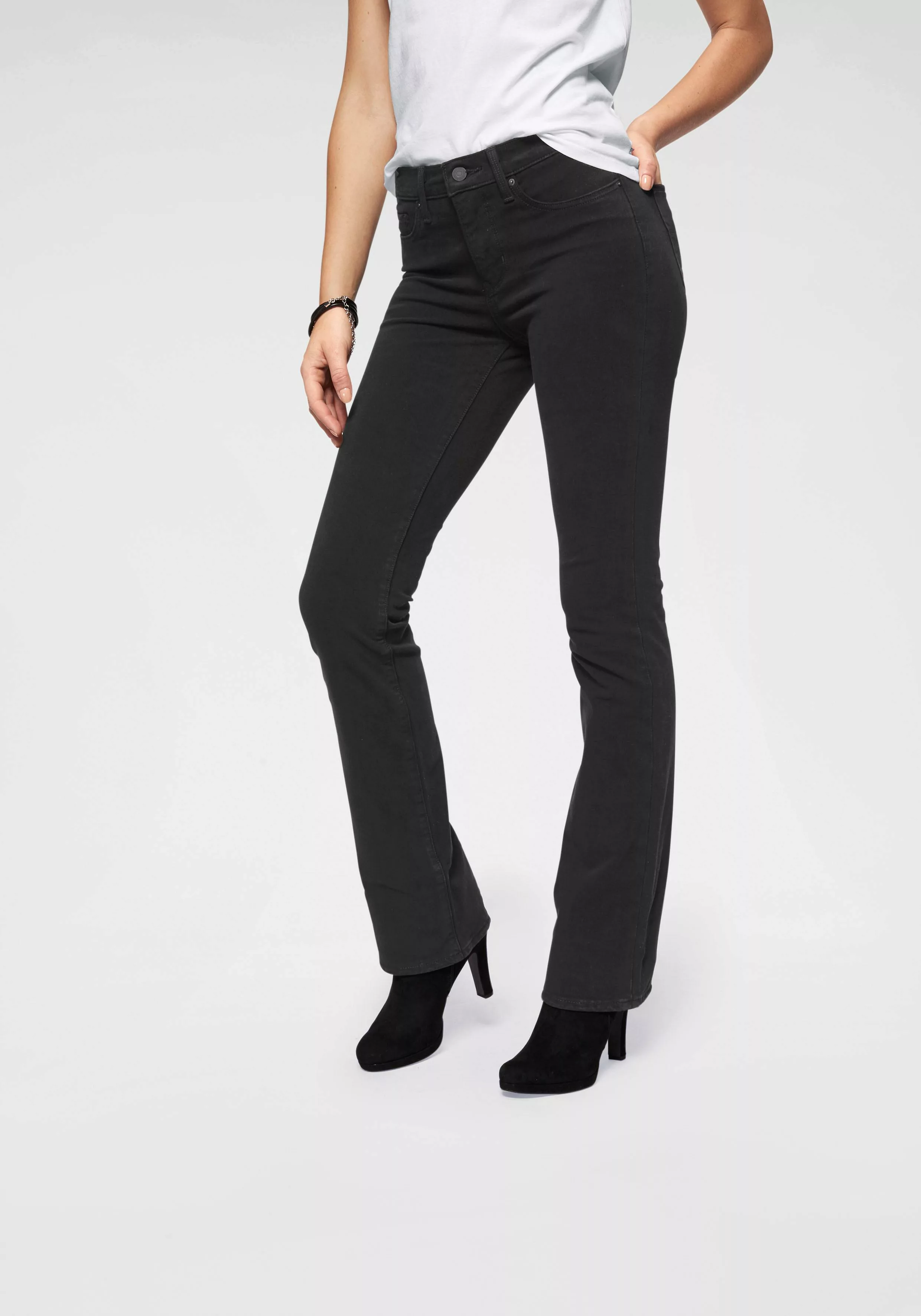 Levi´s ® 315 Shaping Boot Jeans 27 Soft Black günstig online kaufen