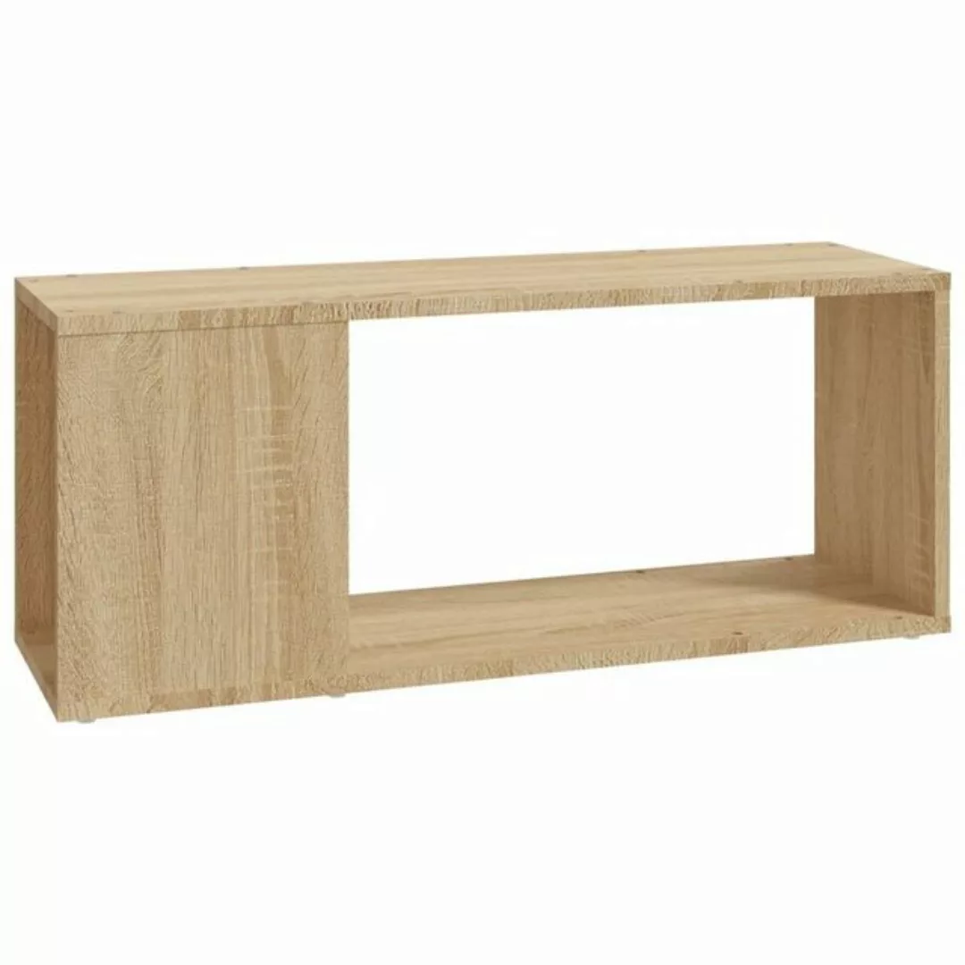 furnicato TV-Schrank Sonoma-Eiche 80x24x32 cm Holzwerkstoff (1-St) günstig online kaufen