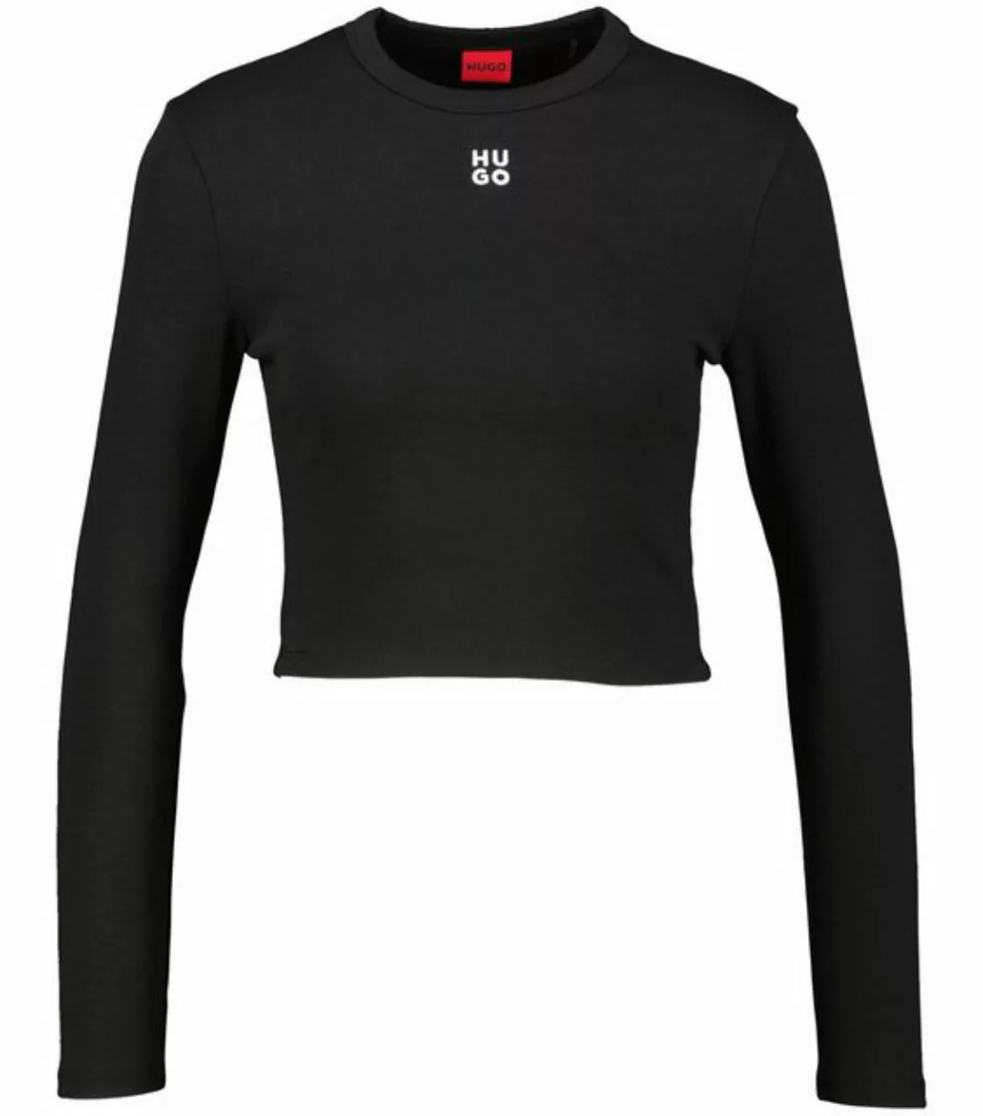 HUGO T-Shirt Damen Longsleeve DAFILOMENA cropped (1-tlg) günstig online kaufen