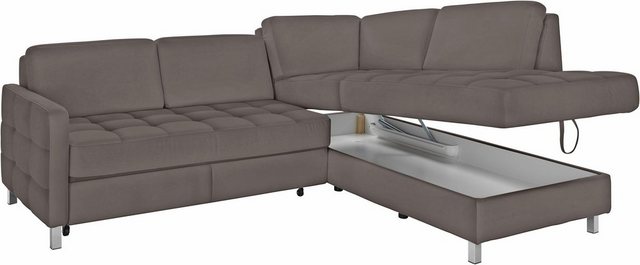 sit&more Ecksofa "Limit L-Form", wahlweise mit Bettfunktion und Bettkasten günstig online kaufen