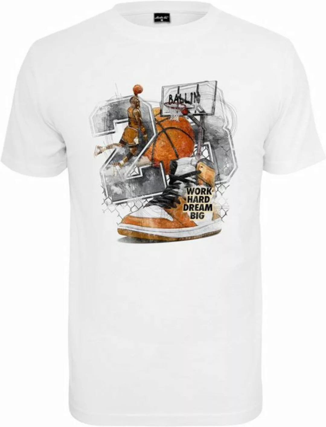 Mister Tee Kurzarmshirt Mister Tee T-Shirt Vintage ASCND Tee White aus Baum günstig online kaufen