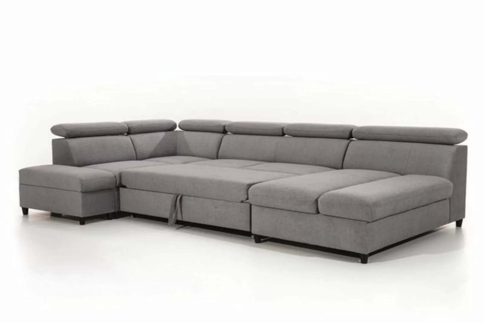 Fun Möbel Wohnlandschaft Schlafsofa Sofa ANTON in Stoff Esito, Inkl. 3 x Be günstig online kaufen