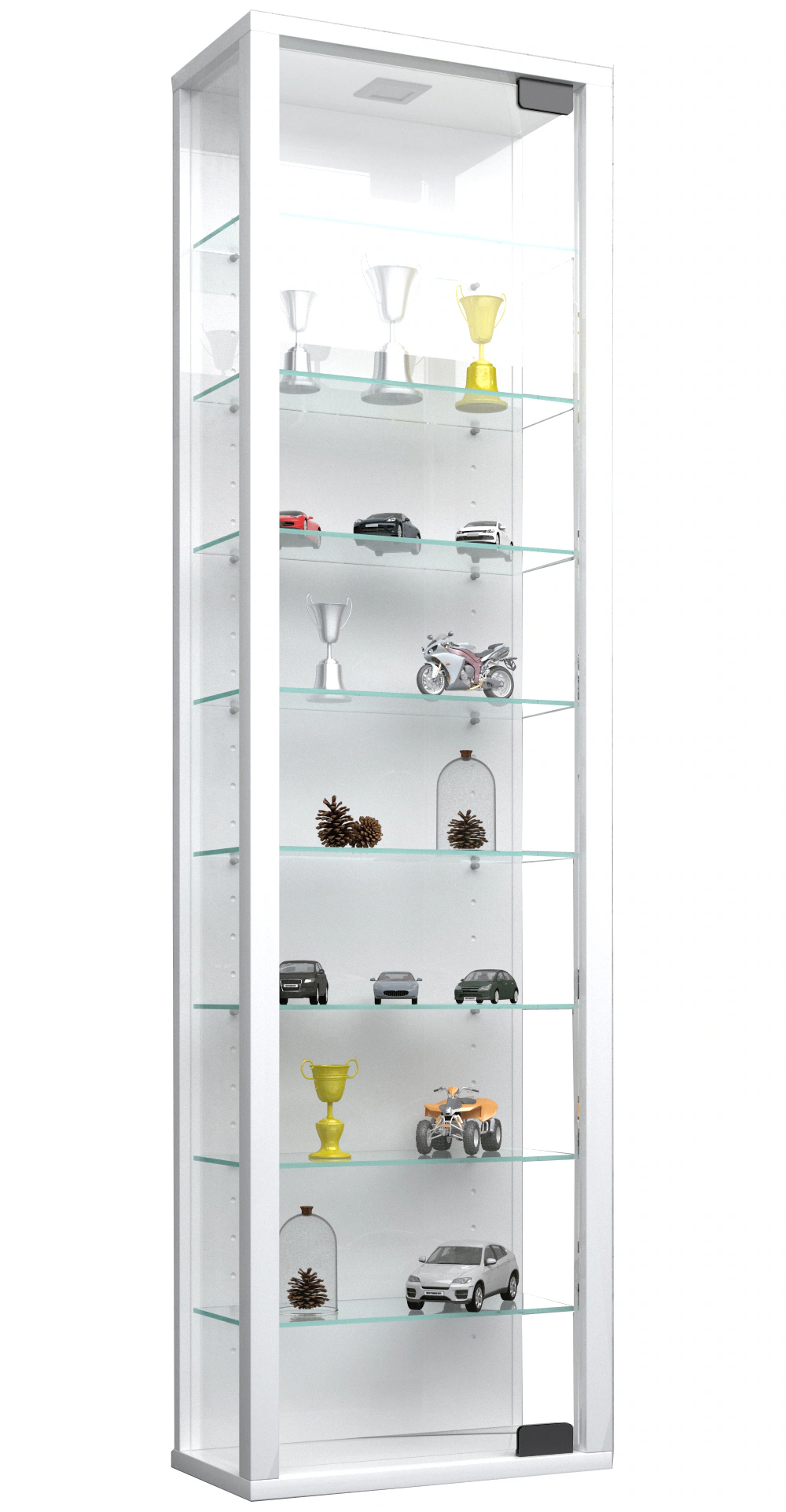 VCM Wandregal "VCM Glasvitrine hängend  Vitrine Glas mit ESG-Sicherheitsgla günstig online kaufen