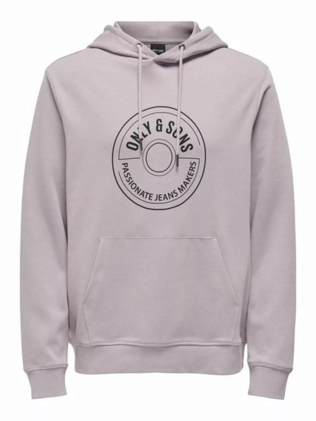 ONLY & SONS Hoodie - Sweatshirt - ONSLAMER REG INTERLOCK SWEAT HOODIE günstig online kaufen