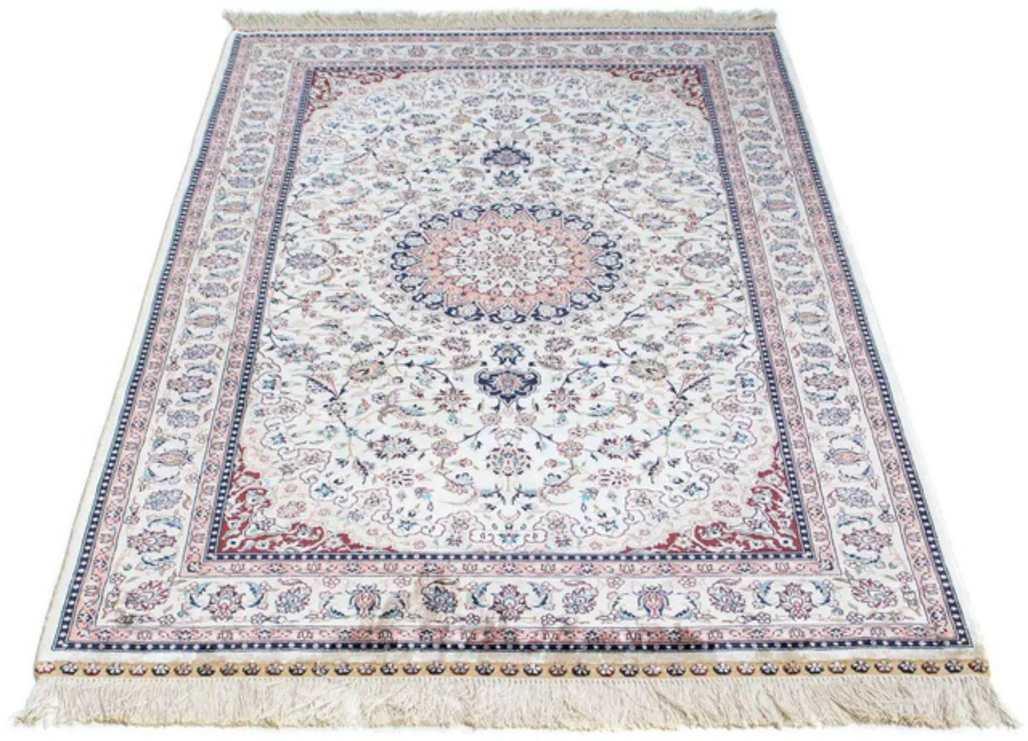 morgenland Orientteppich »Hereke - 152 x 91 cm - dunkelrot«, rechteckig, 3 günstig online kaufen