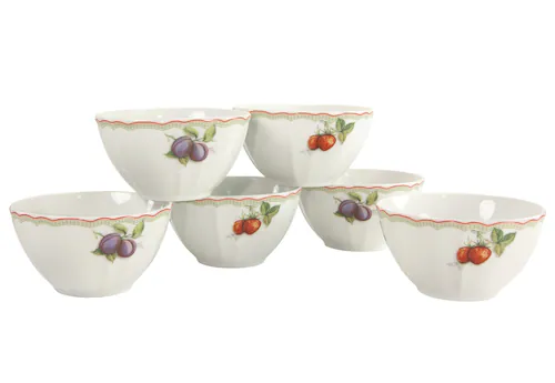 CreaTable Müslischale Flora Orchard multicolor Porzellan D: ca. 15 cm günstig online kaufen