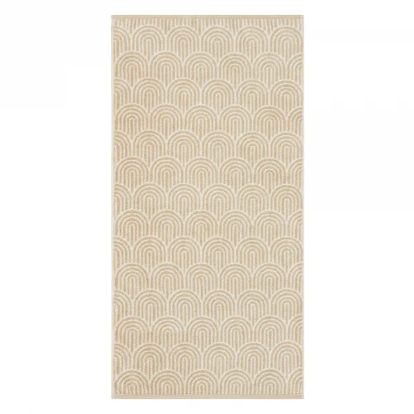 Cawö Handtücher Maison Bögen 6268 - Farbe: natur - 33 - Handtuch 50x100 cm günstig online kaufen