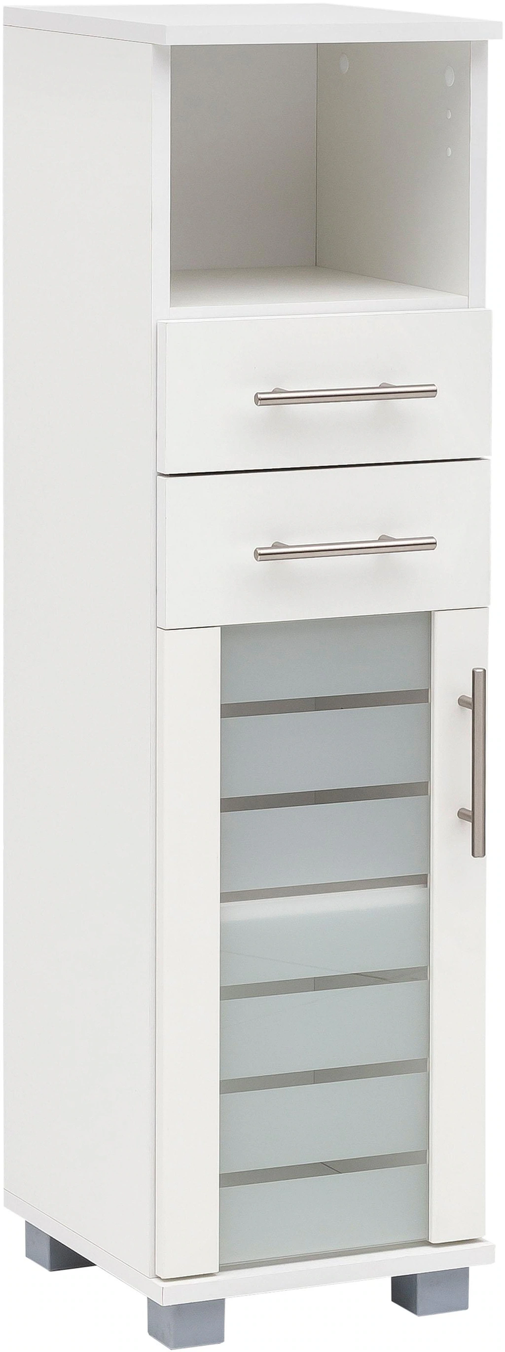 Schildmeyer Midischrank "Nikosia", Breite 30 cm, mit Glastür, 2 Schubladen, günstig online kaufen