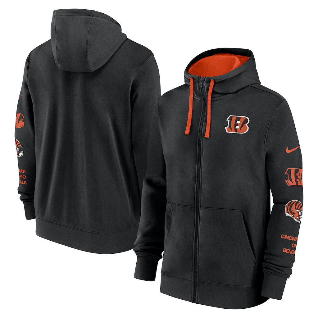 Nike Kapuzenpullover "Nike Hoodie Cincinnati Bengals Nike Full-Zip Fleece" günstig online kaufen