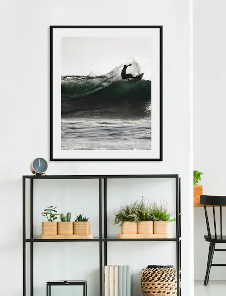queence Bild »WAVE«, Strand-Meer Bilder-Himmel-Foto-Sport, (1 St.), HD Prem günstig online kaufen