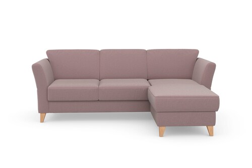 sit&more Ecksofa "Visby L-Form", Wahlweise mit Bettfunktion und Bettkasten, günstig online kaufen