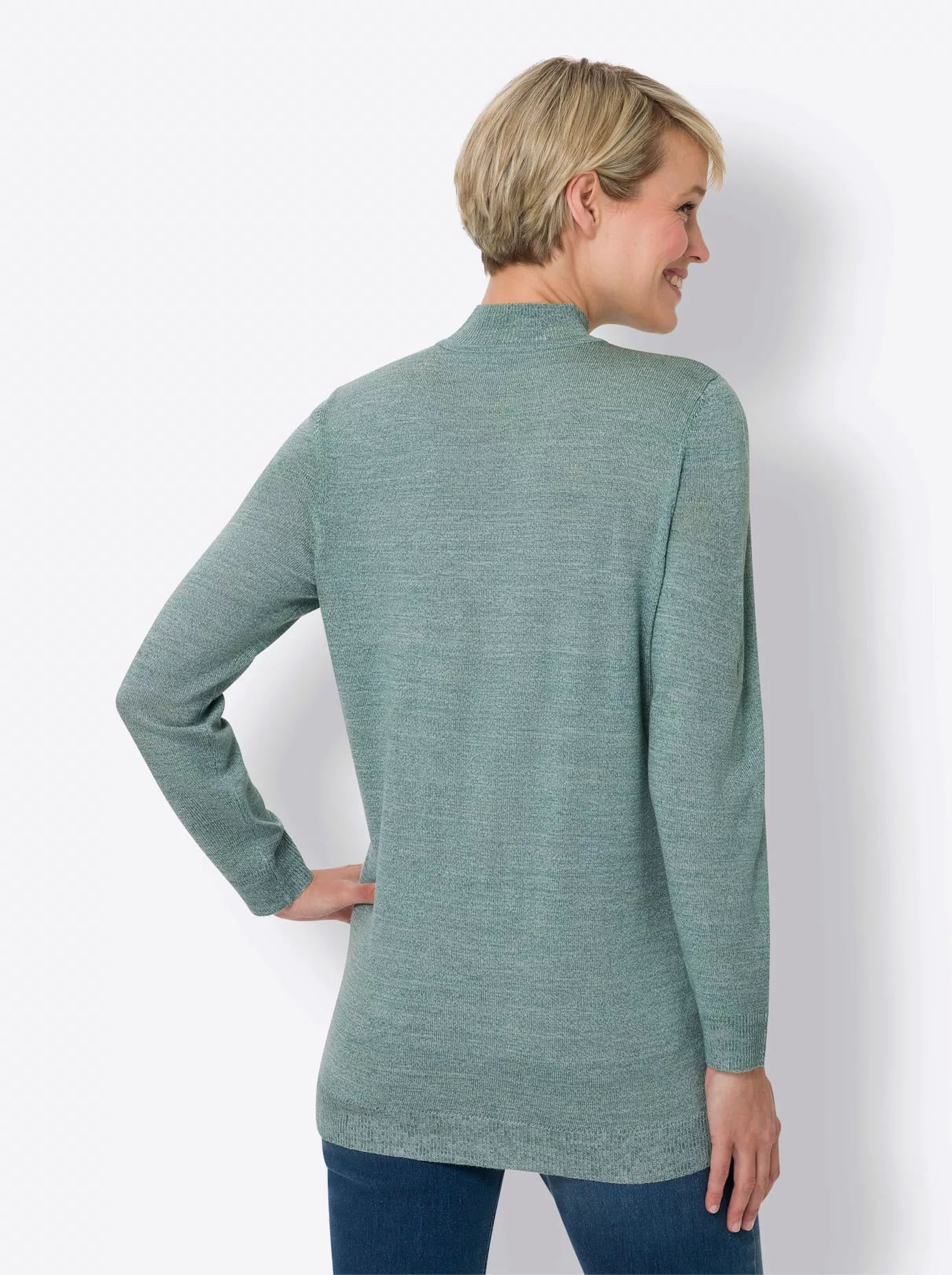 Classic Basics Longpullover "Long-Pullover" günstig online kaufen