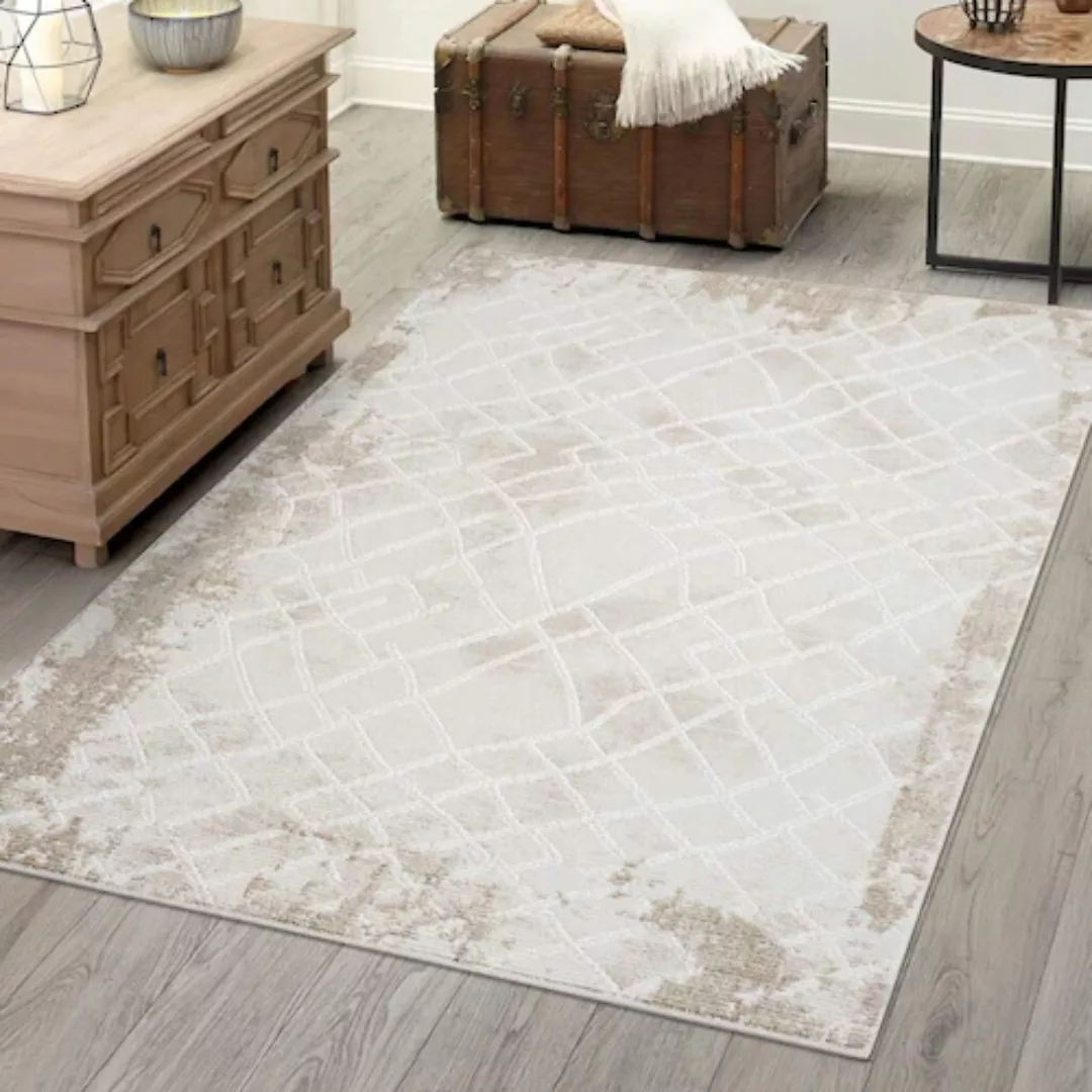 Carpet City Teppich »ANTIK215«, rechteckig, Kurzflor, 3D-Optik, Klassisch-M günstig online kaufen