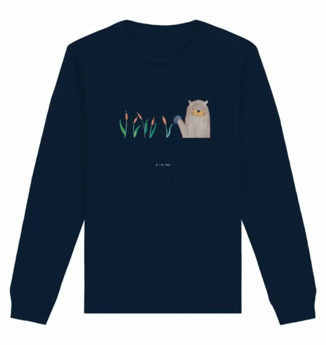 Mr. & Mrs. Panda Longpullover Otter Stein Größe M - French Navy - Geschenk, günstig online kaufen