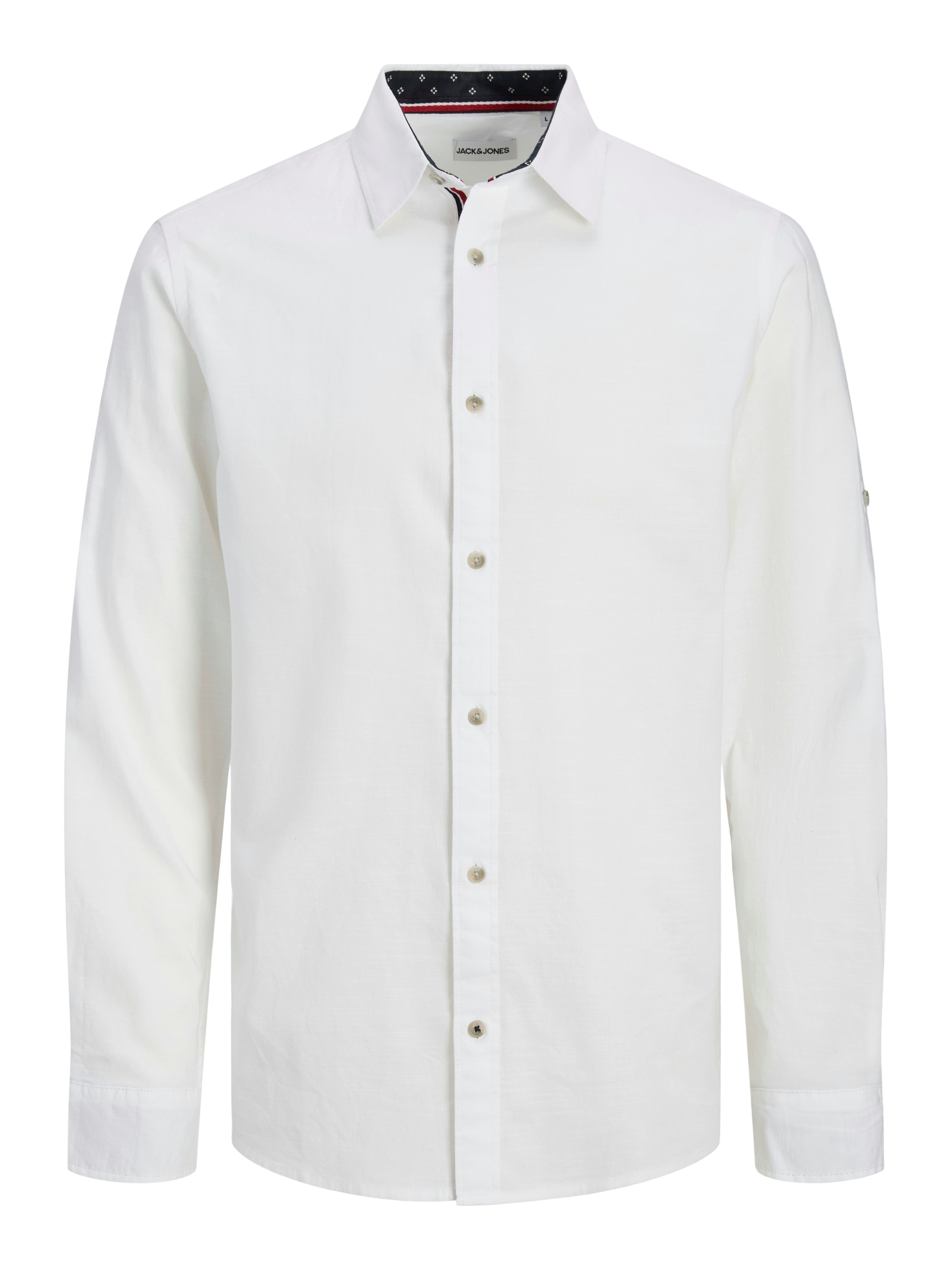 Jack & Jones Langarmhemd JJPIERRE SLUB günstig online kaufen