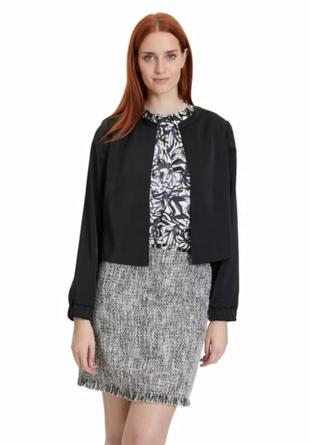 Betty&Co Jackenblazer Betty & Co Blazer-Jacke unifarben Form günstig online kaufen