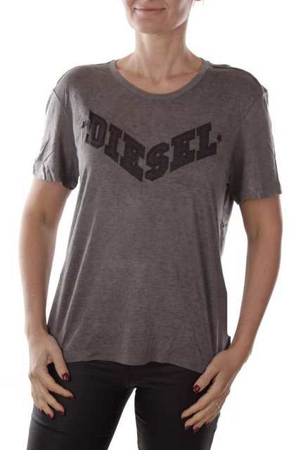 Diesel Kurzarmshirt Diesel T-Morivglitter -Shirt Damen Schwarz (S) günstig online kaufen