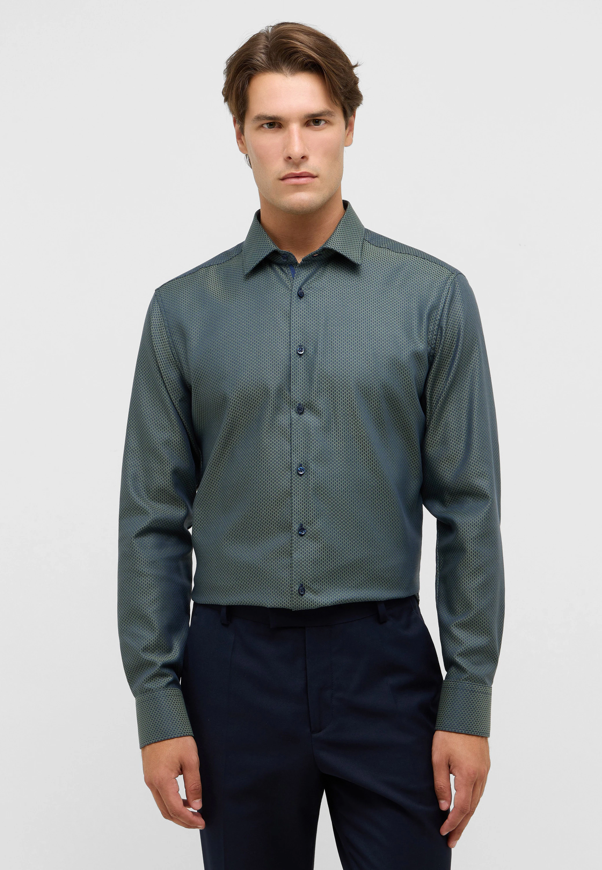 Eterna Langarmhemd "SLIM FIT", NON IRON (bügelfrei) günstig online kaufen