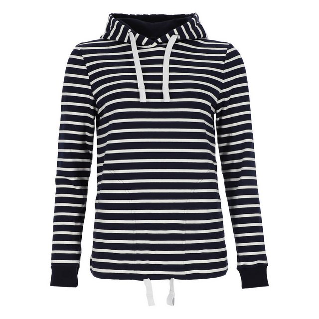 modAS Kapuzenpullover Damen Kapuzenshirt Maritim gestreift - Langarmshirt S günstig online kaufen