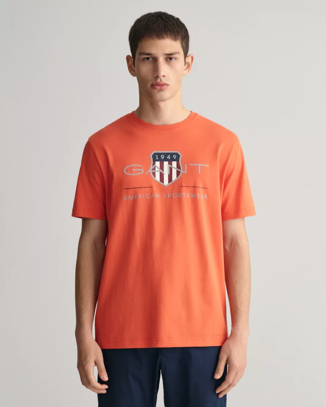 Gant T-Shirt REG ARCHIVE SHIELD SS T-SHIRT mit Logodruck auf der Brust günstig online kaufen