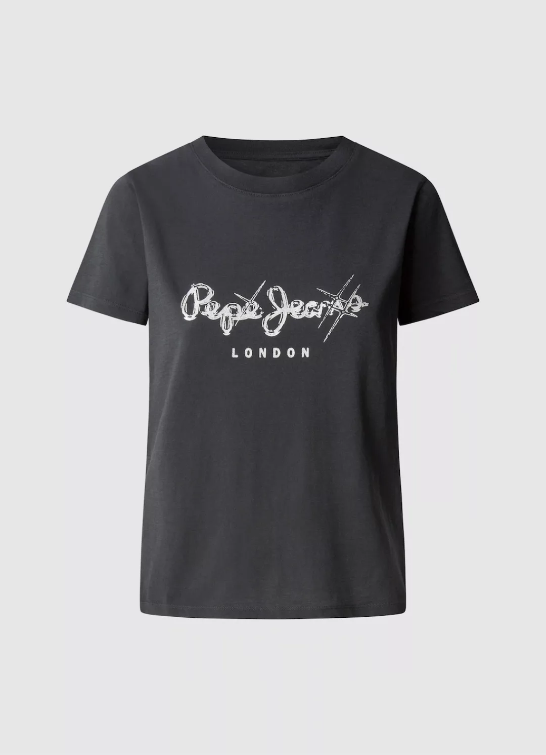 Pepe Jeans T-Shirt "LETICIA", mit Strass-Steinen günstig online kaufen