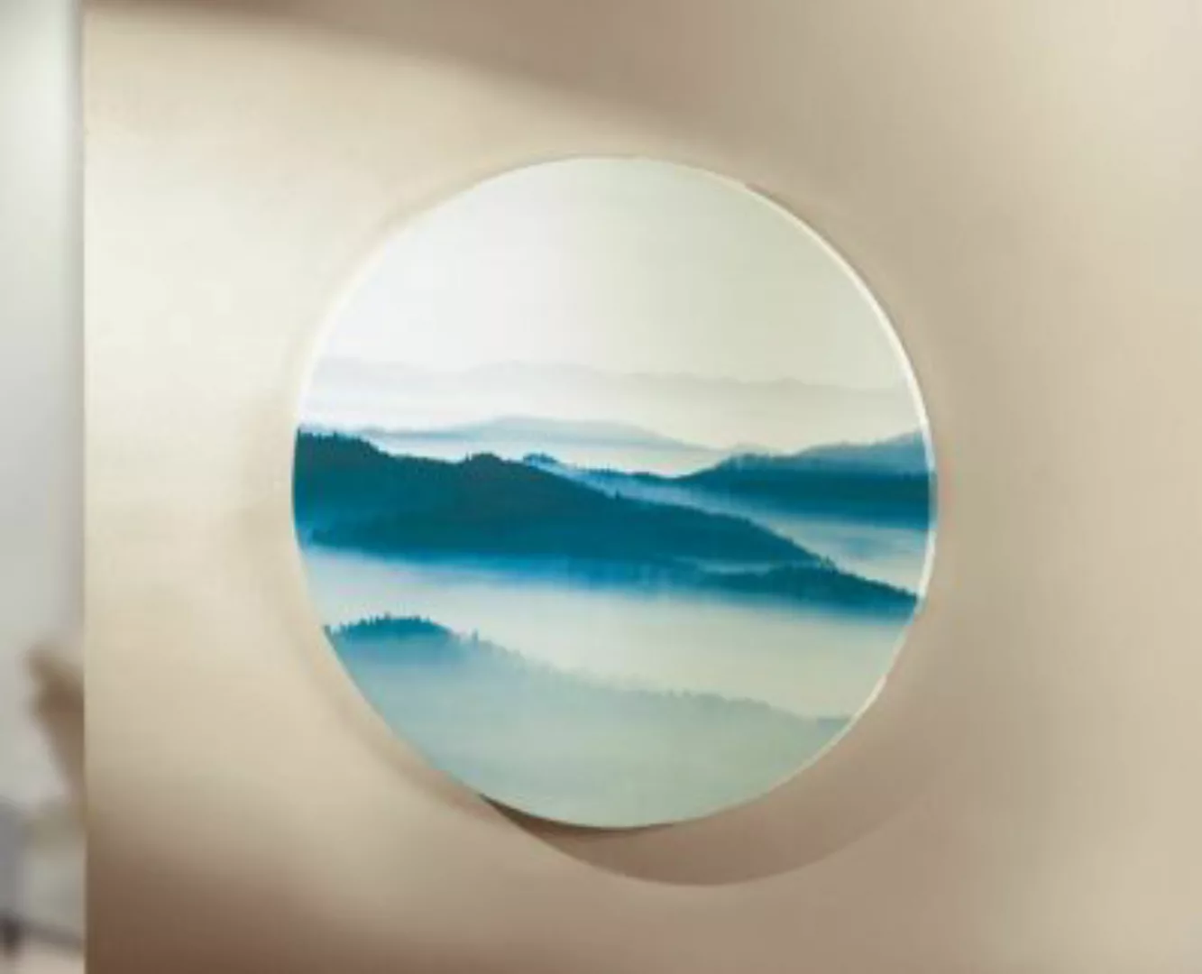 HOME Living Bild SPAR-SET 2x Morgennebel Leinwandbilder bunt Gr. one size günstig online kaufen