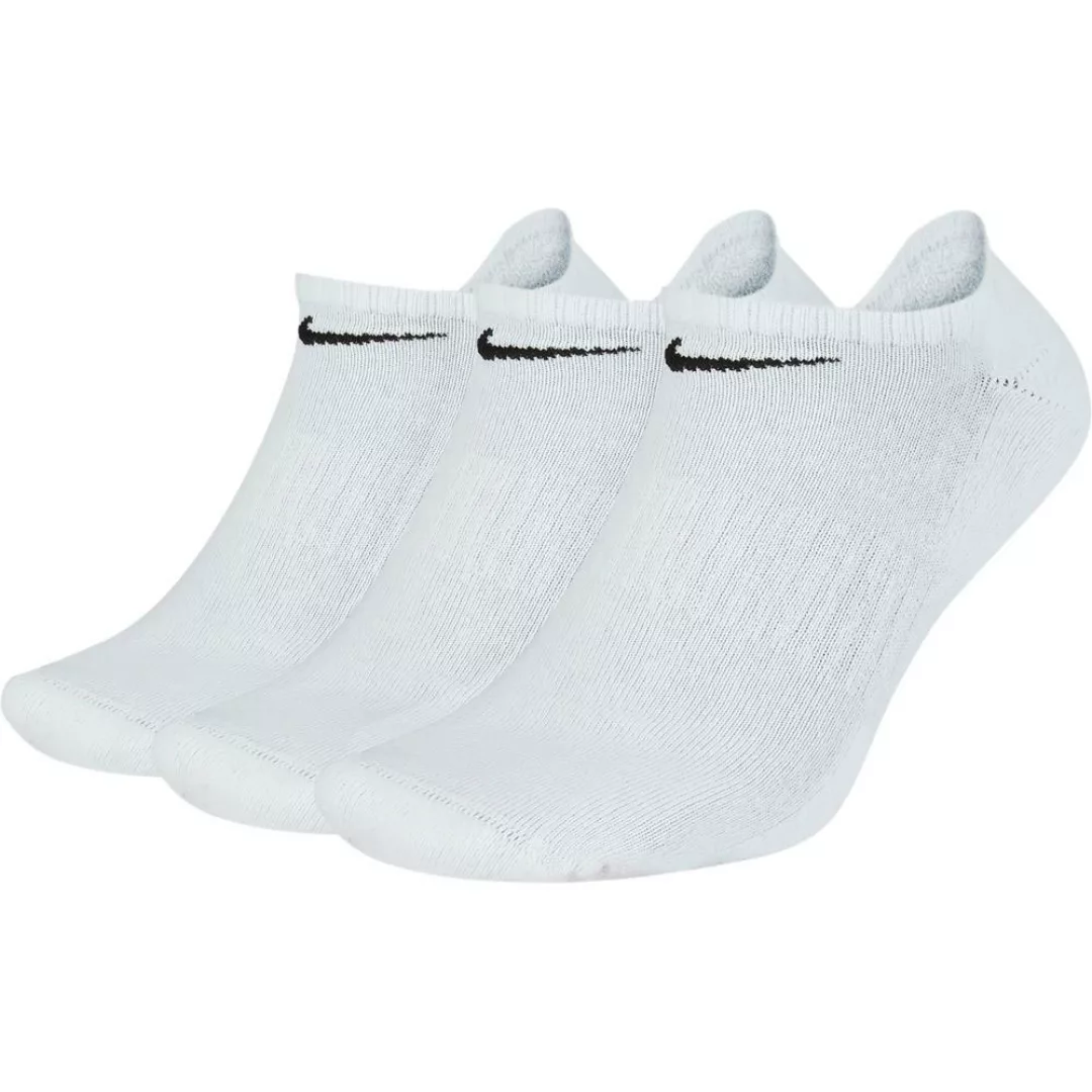 Nike Everyday Cushion No Show Socken 3 Paare EU 46-50 White / Black günstig online kaufen