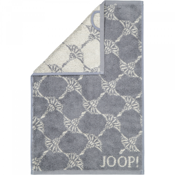 JOOP! Cornflower 1611 - Farbe: Anthrazit - 77 - Gästetuch 30x50 cm günstig online kaufen