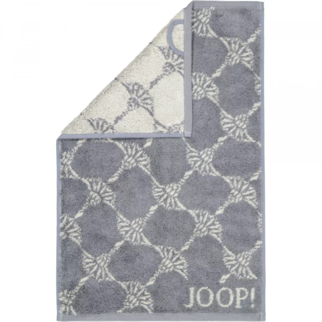 JOOP! Cornflower 1611 - Farbe: Anthrazit - 77 - Gästetuch 30x50 cm günstig online kaufen