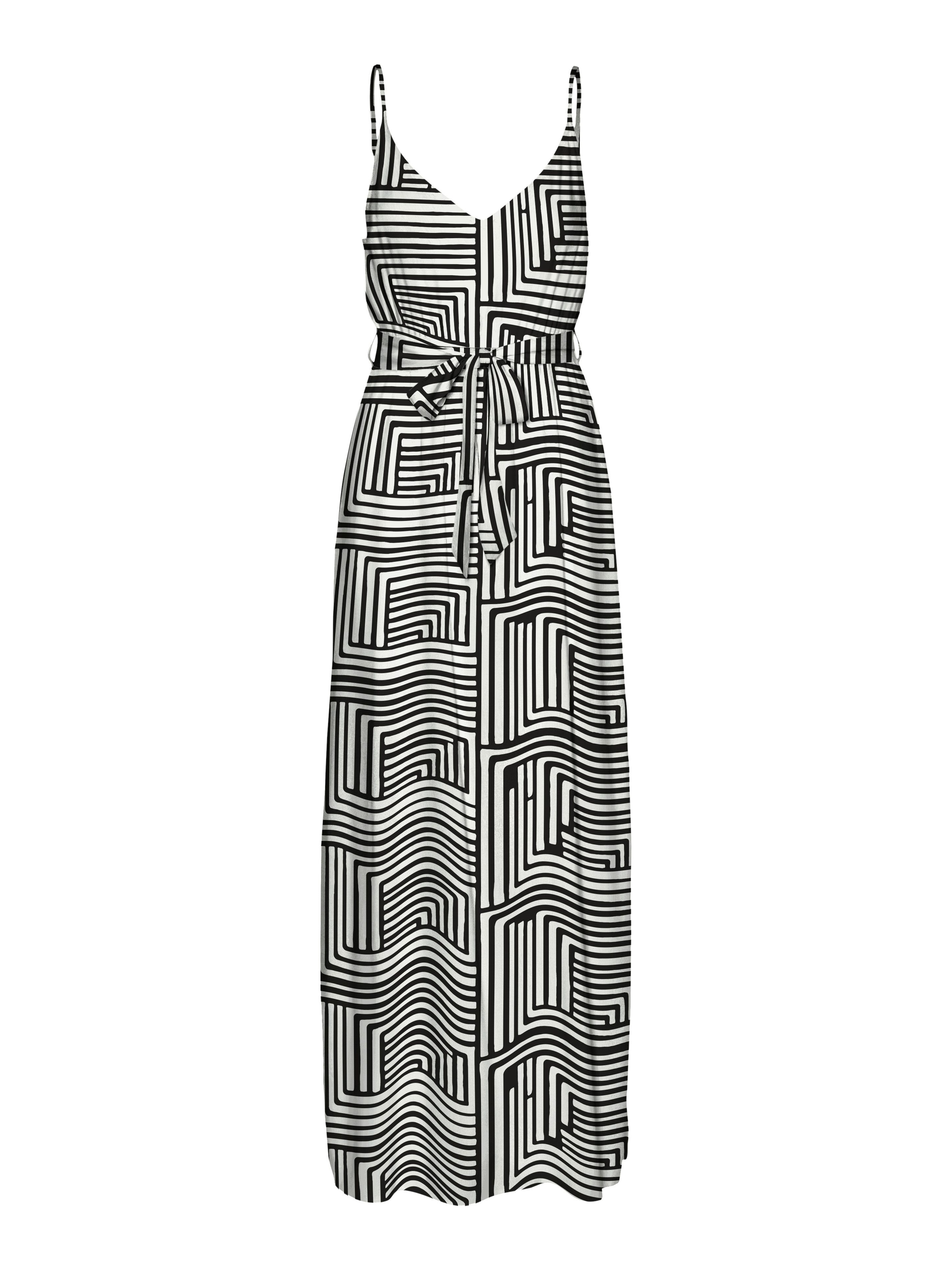 Vero Moda Spaghettikleid "VMEASY JOY SLIT MAXI V-NECK DRESS WV GA", Sommerk günstig online kaufen