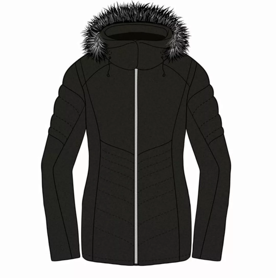 DIELSPORT Funktionsjacke PRIYA - WOMEN SKI JACKET WITH DETAC C BLK-BLK günstig online kaufen