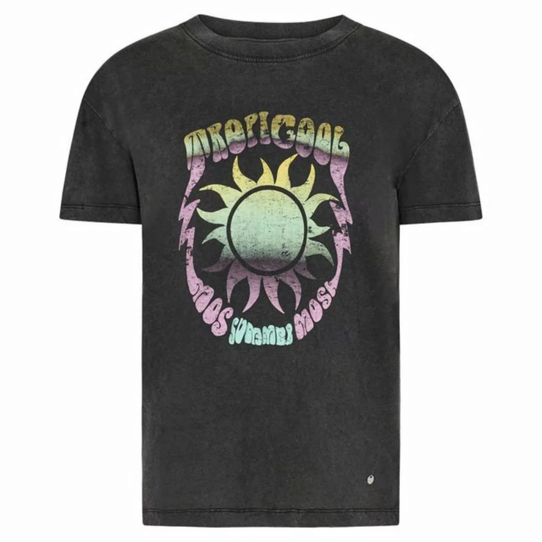 Mos Mosh Kurzarmshirt T-Shirt TROPIC aus Baumwolle günstig online kaufen
