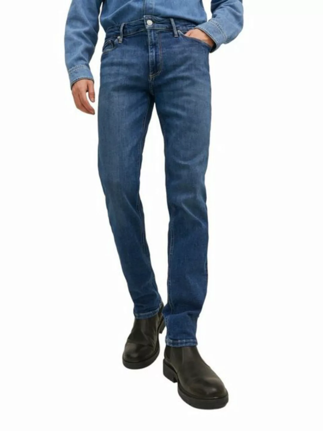 Jack & Jones Herren Jeans JJICLARK JJEVAN JOS 298 - Regular Fit - Blau - Bl günstig online kaufen