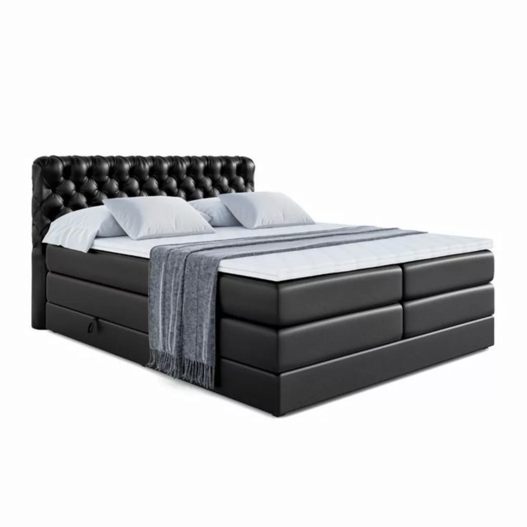 ALTDECOR Boxspringbett BOXI8 KING (Multipocket-Matratze H4, H3 Matratze Bon günstig online kaufen